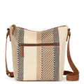 The Sak Ashland Crossbody - Straw - Tobacco Batik World Woven