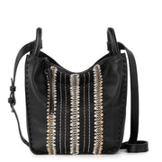 Los Feliz Crossbody - Leather - Black Neutral Seminyak