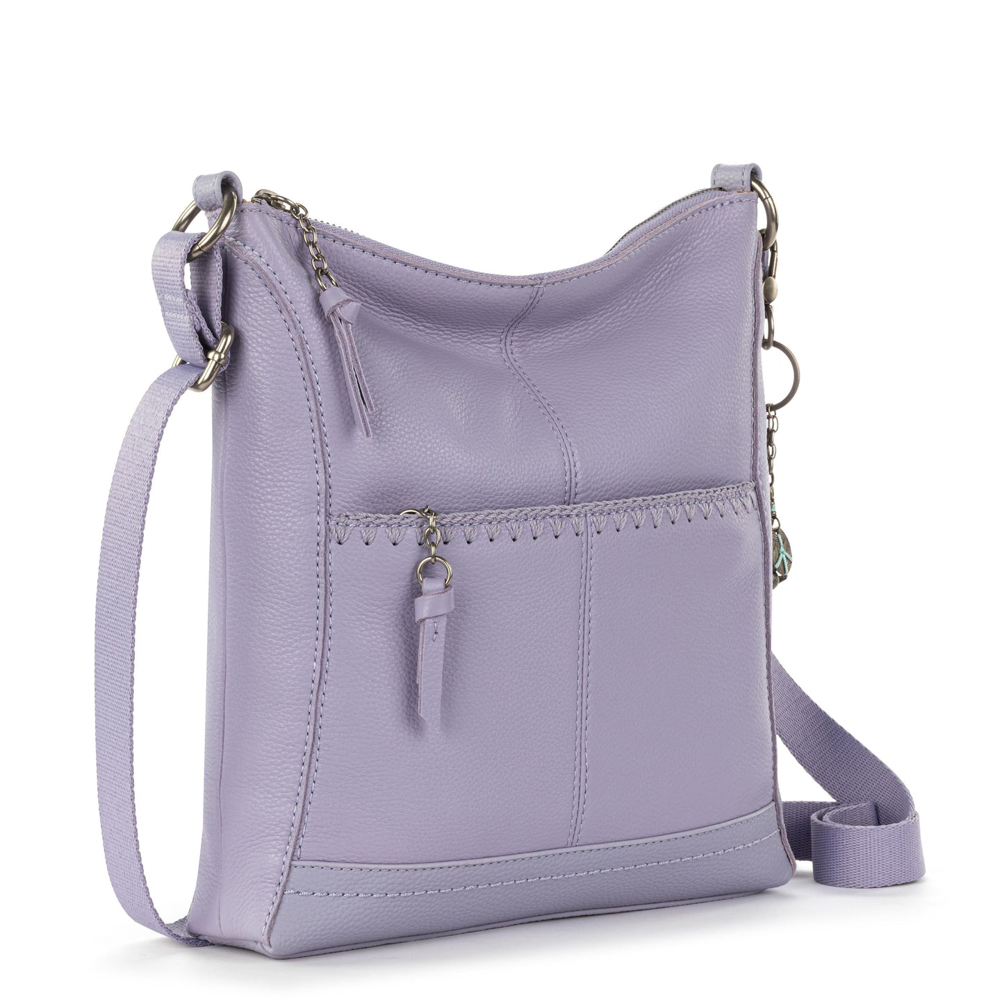 The Sak Lucia Crossbody Leather - |Orchid Stitch|
