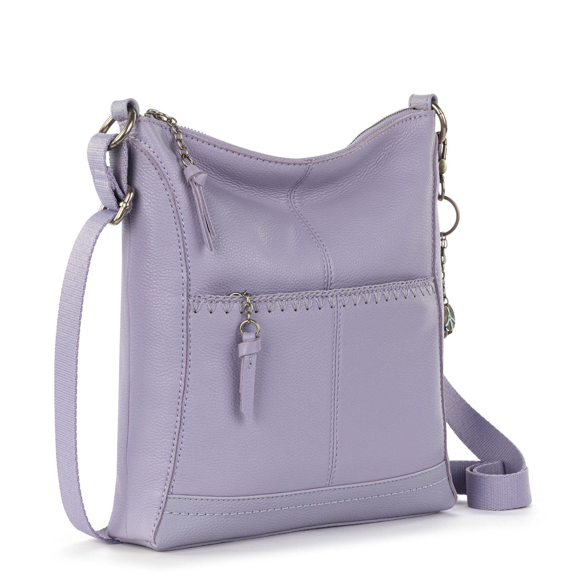 The Sak Lucia Crossbody Leather - |Orchid Stitch|