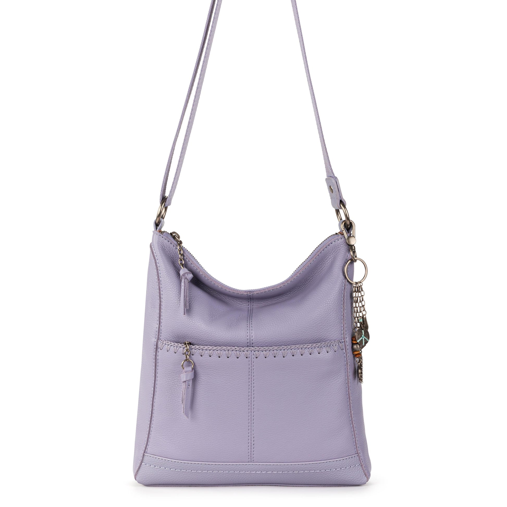 The Sak Lucia Crossbody Leather - |Orchid Stitch|