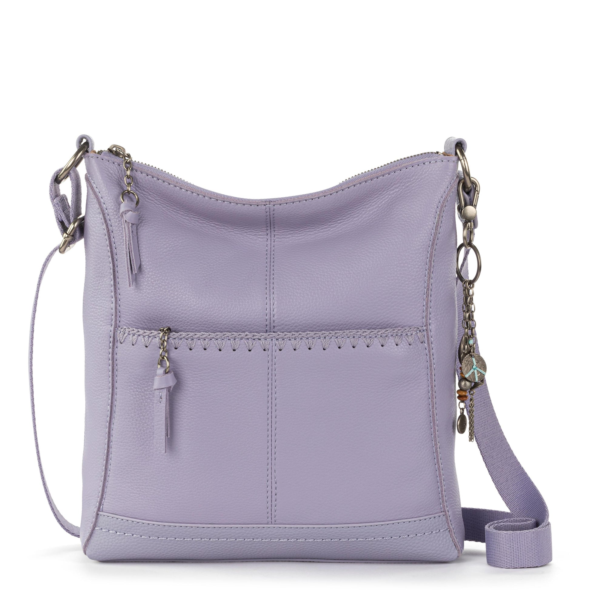 The Sak Lucia Crossbody Leather - |Orchid Stitch|