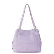 Melrose Satchel - Leather - Orchid