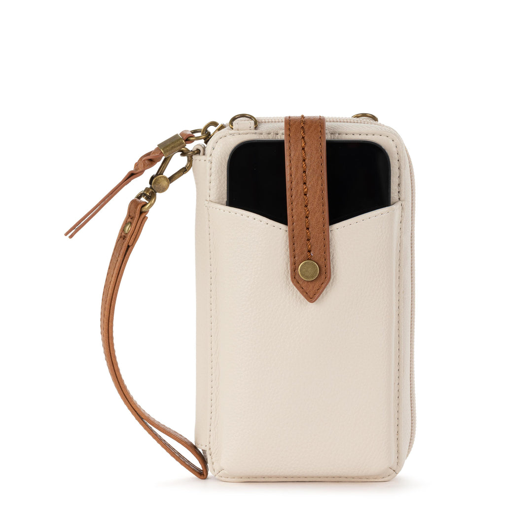 The Sak Silverlake Smartphone Wallet - Leather - Stone Block