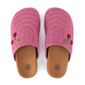 The Sak Bolinas Clog - Hand Crochet - Pink Cherries