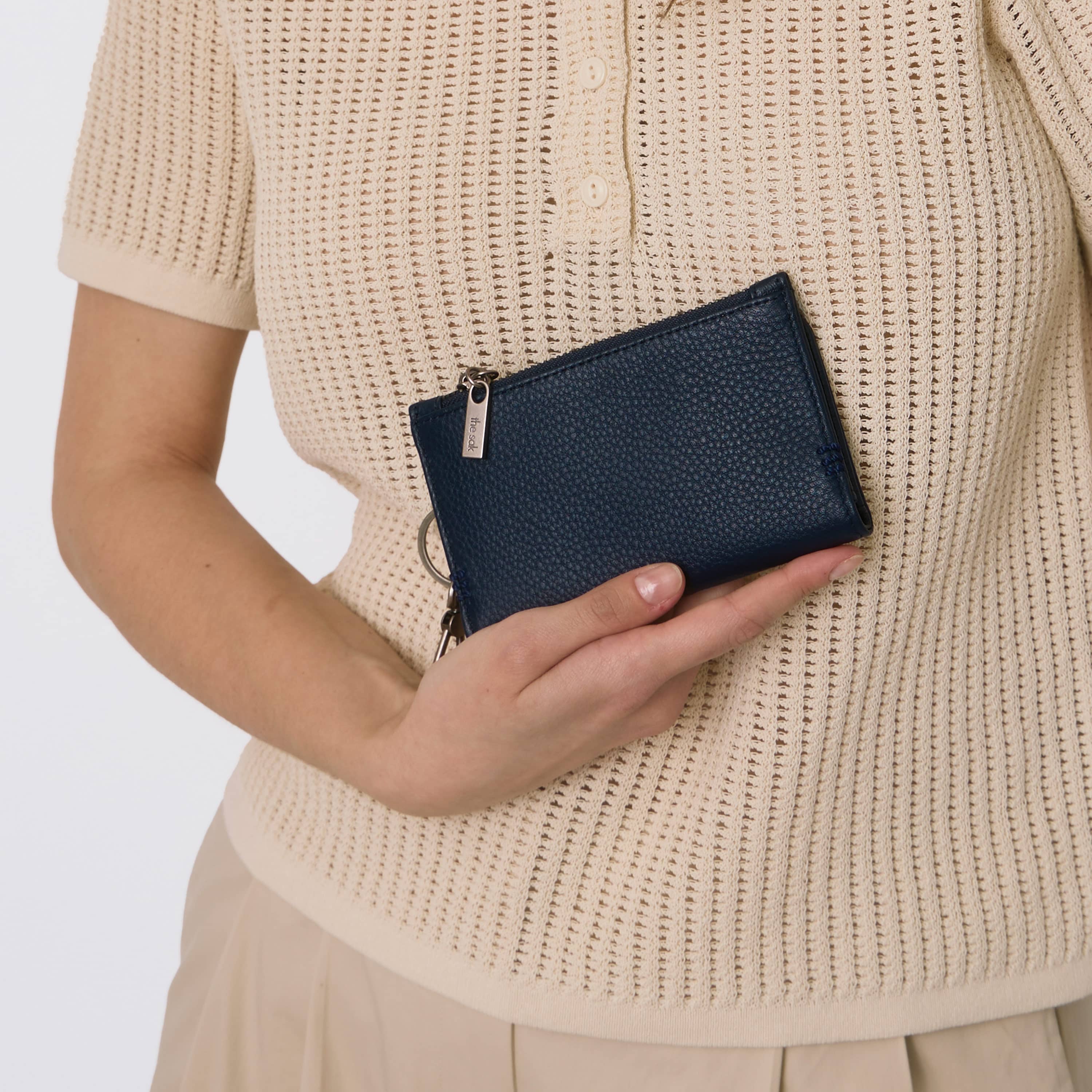 The Sak Encino Essential Wallet - Leather - Indigo