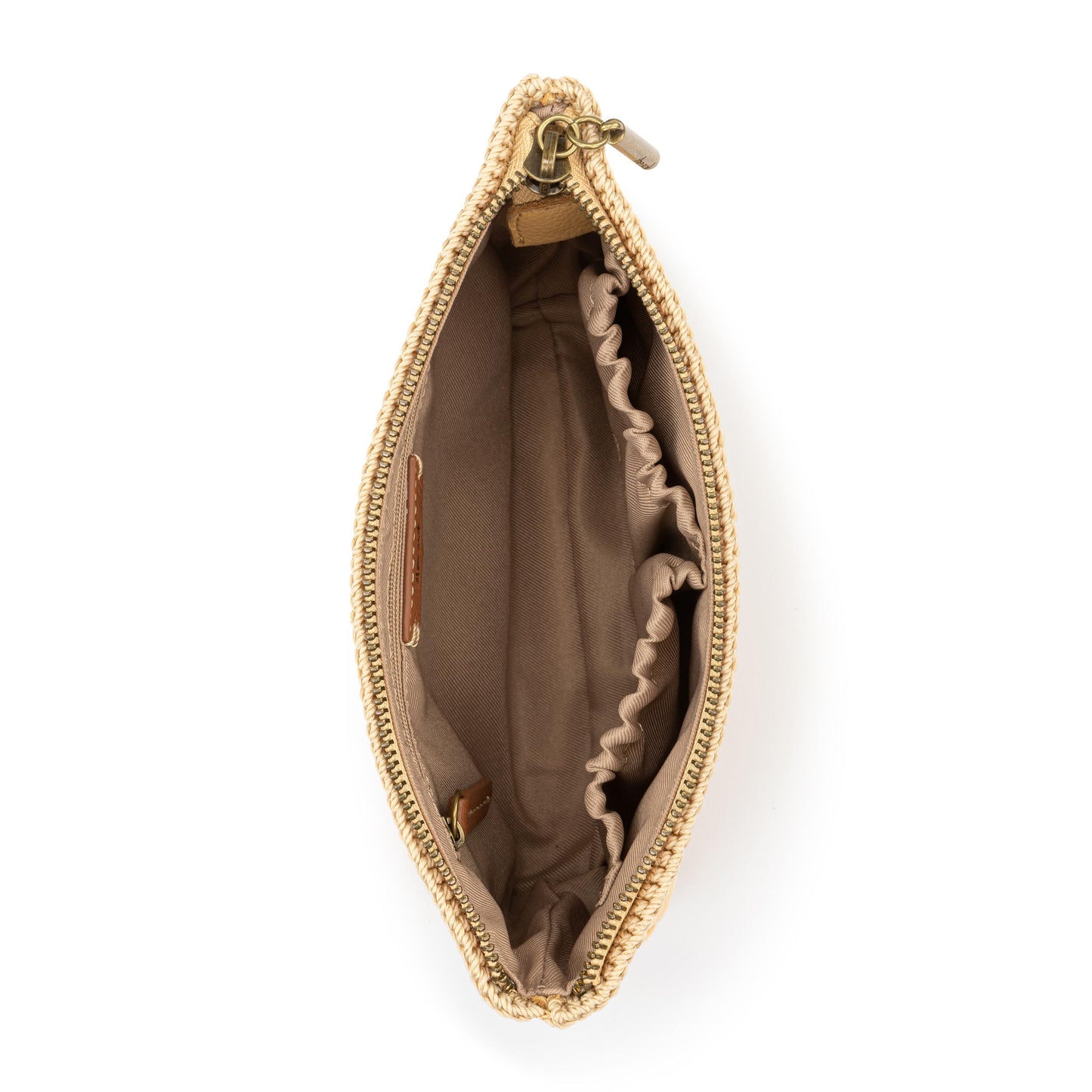 The Sak Essential Medium Pouch Leather - |Buttercup|