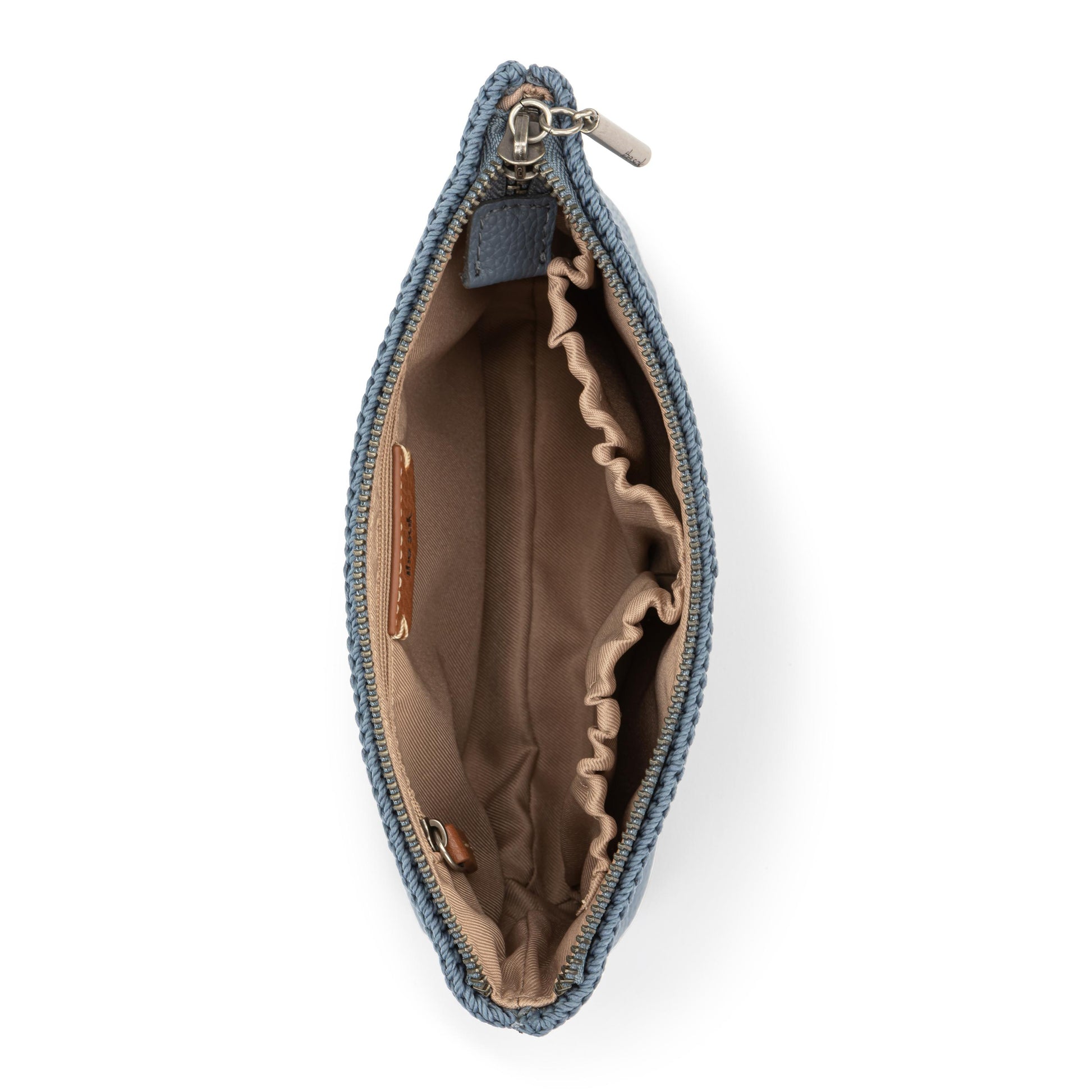 The Sak Essential Medium Pouch Leather - |Maritime|