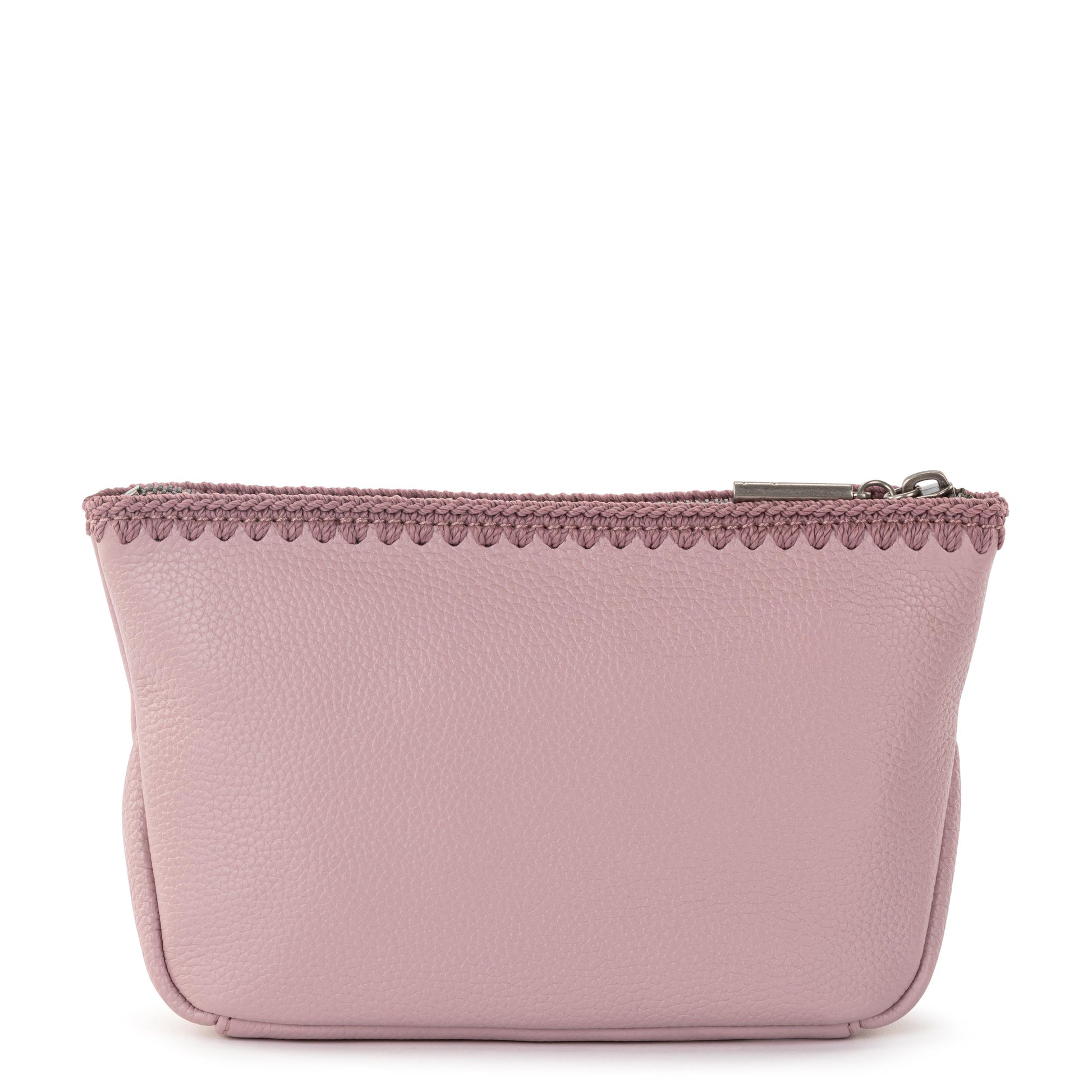 The Sak Essential Medium Pouch Leather - |Rosewood|