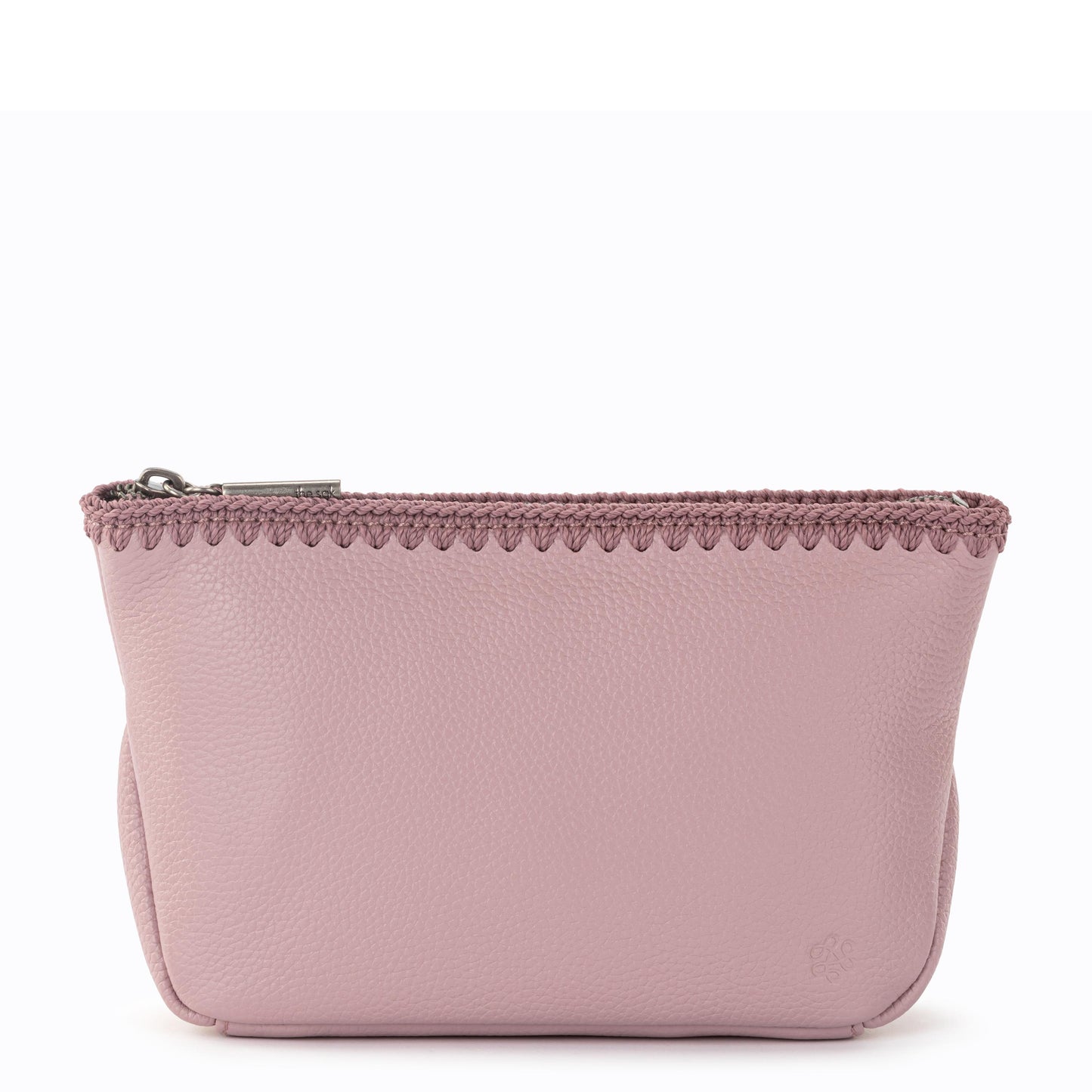 The Sak Essential Medium Pouch Leather - |Rosewood|