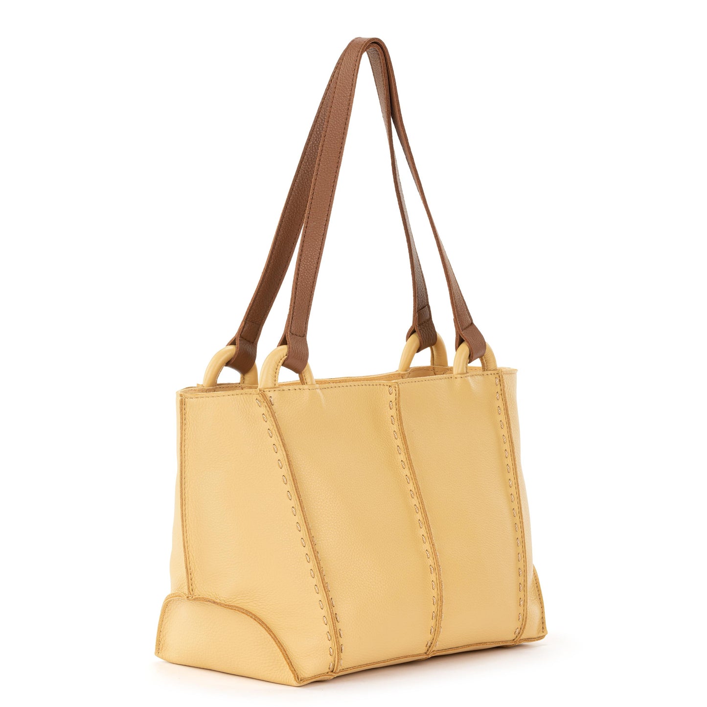 The Sak Los Feliz Satchel Leather - |Buttercup|