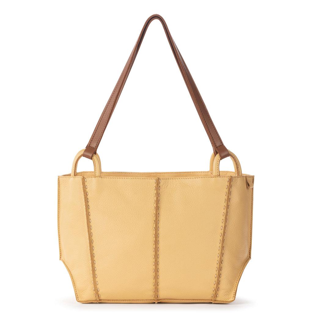 The Sak Los Feliz Satchel - Leather - Buttercup