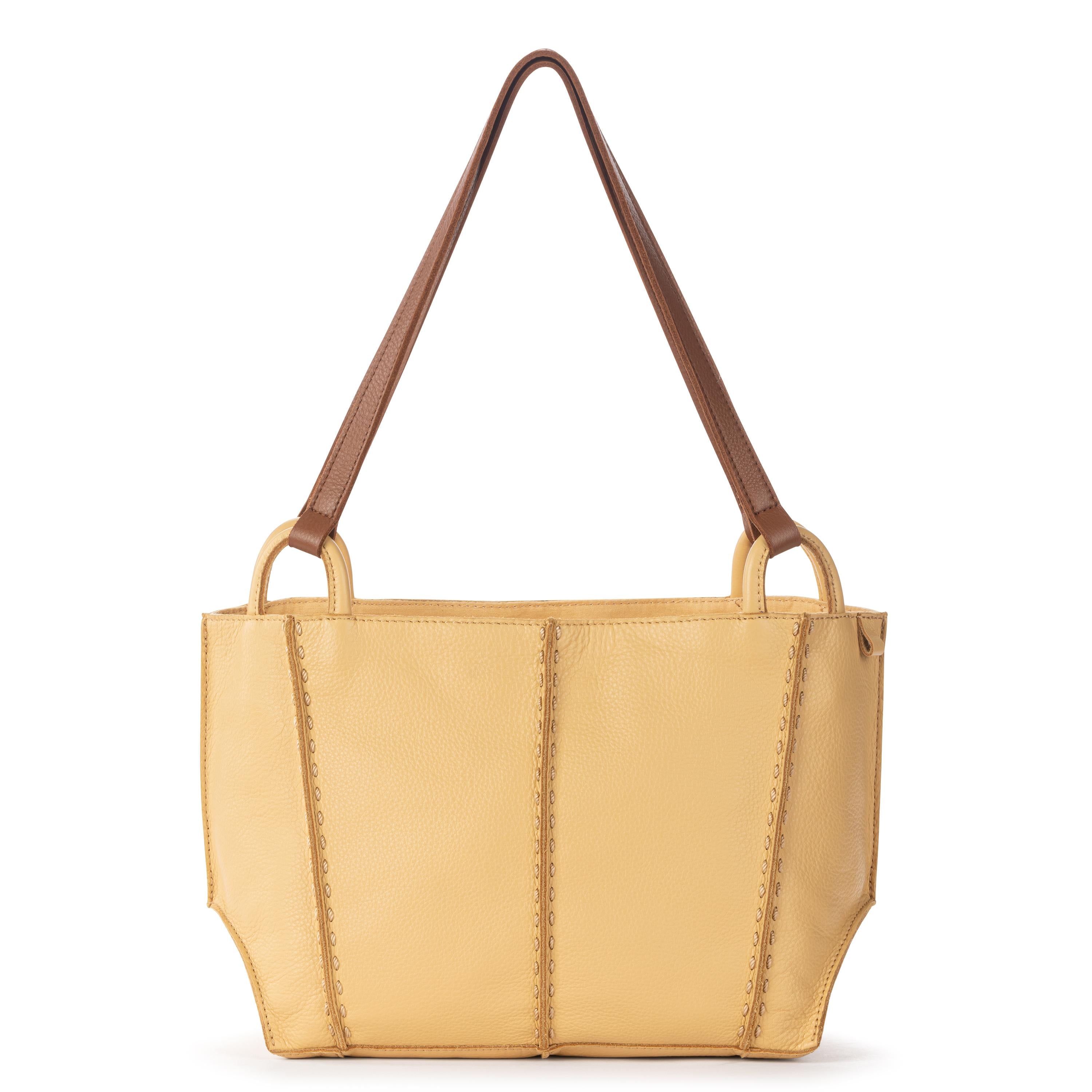 The Sak Los Feliz Satchel - Leather - Buttercup