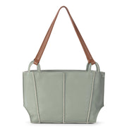 Los Feliz Satchel - Leather - Meadow