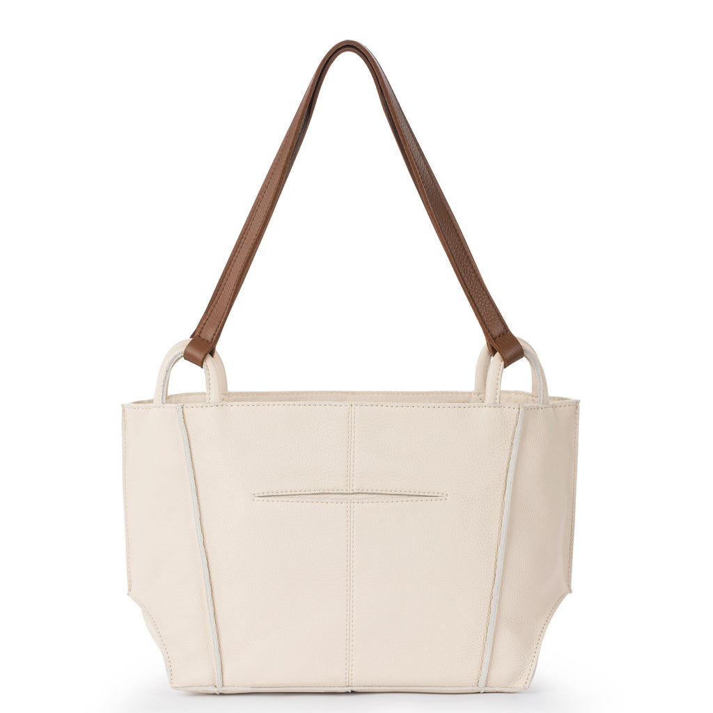 The Sak Los Feliz Satchel - Leather - Stone