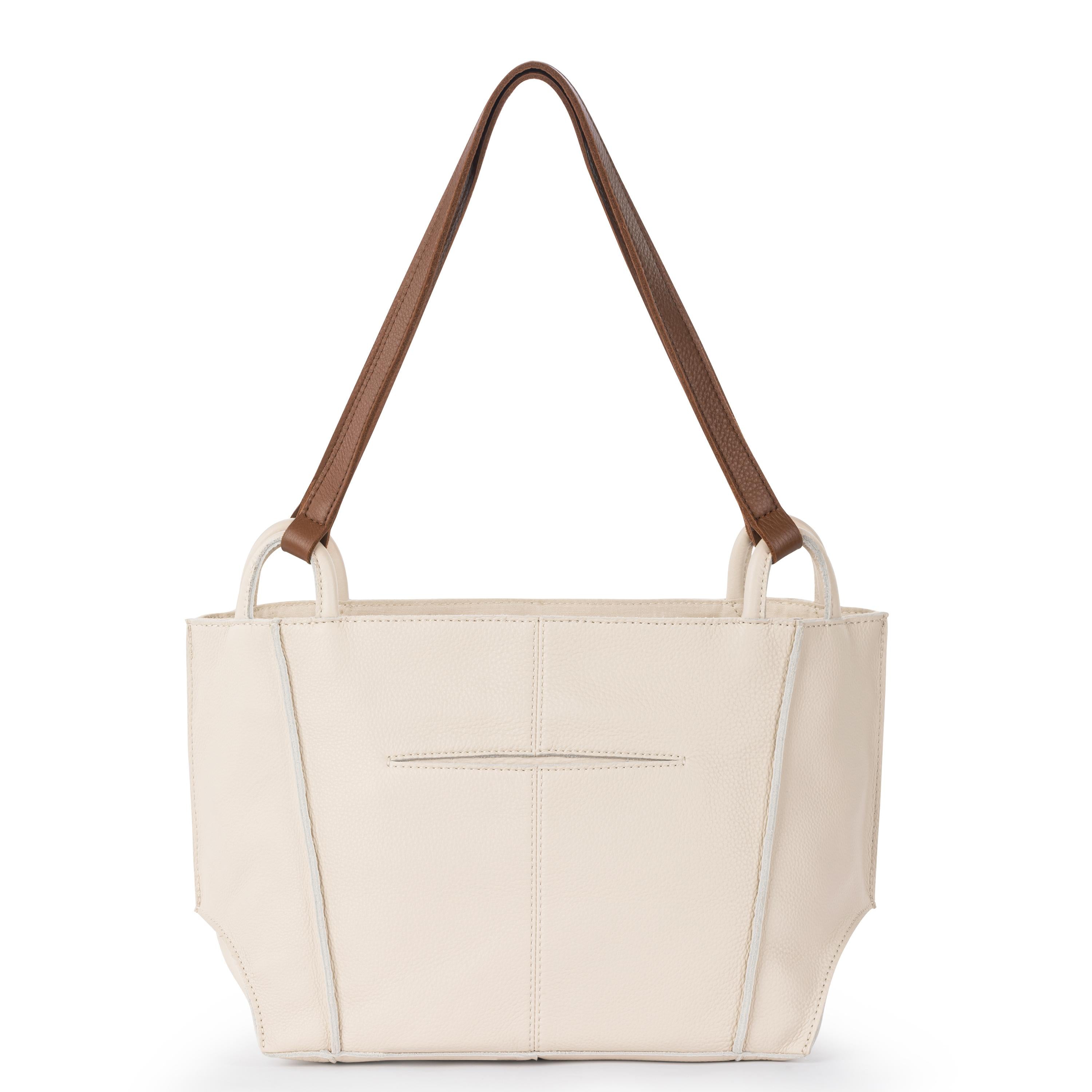 The Sak Los Feliz Satchel - Leather - Stone