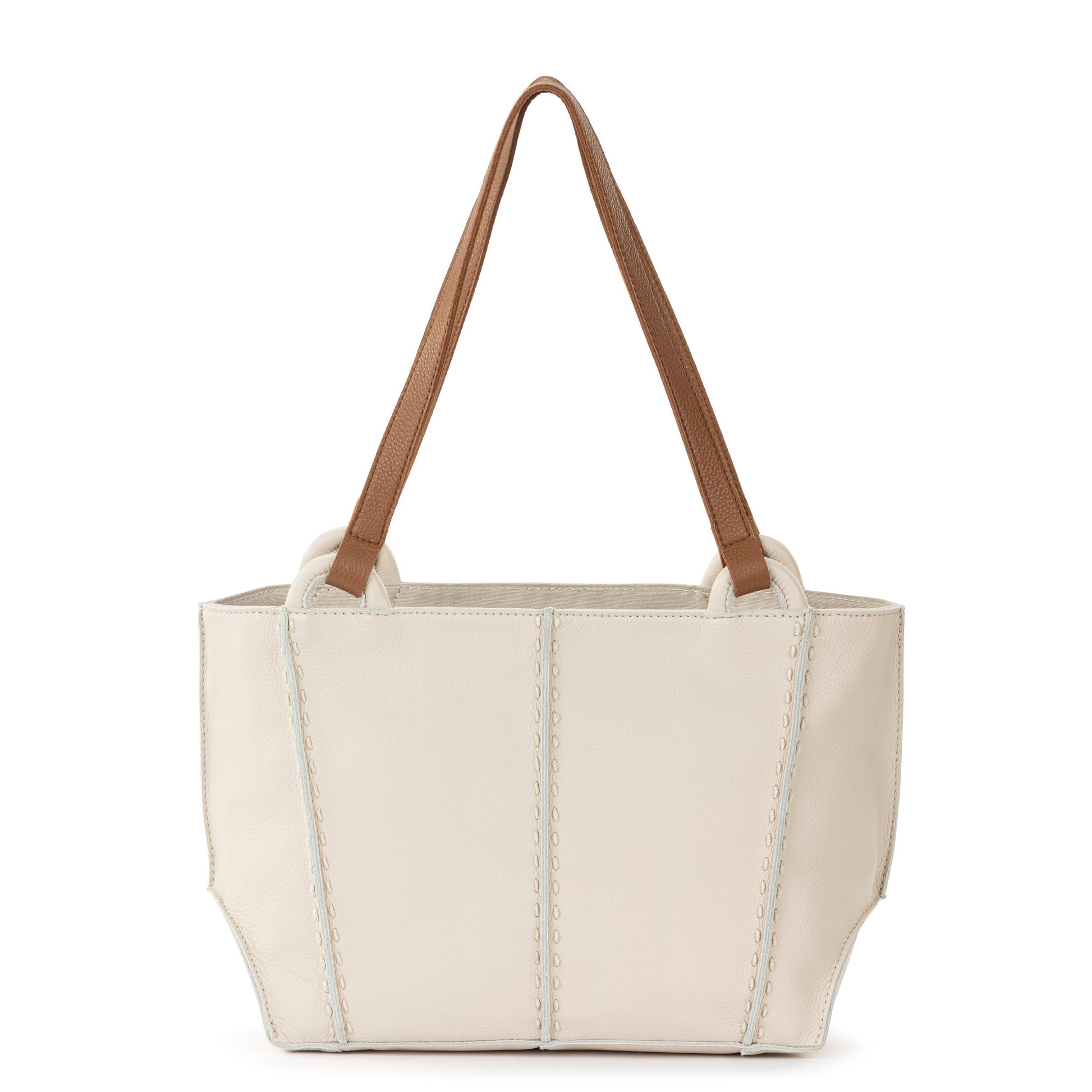 The Sak Los Feliz Satchel Leather - |Stone|