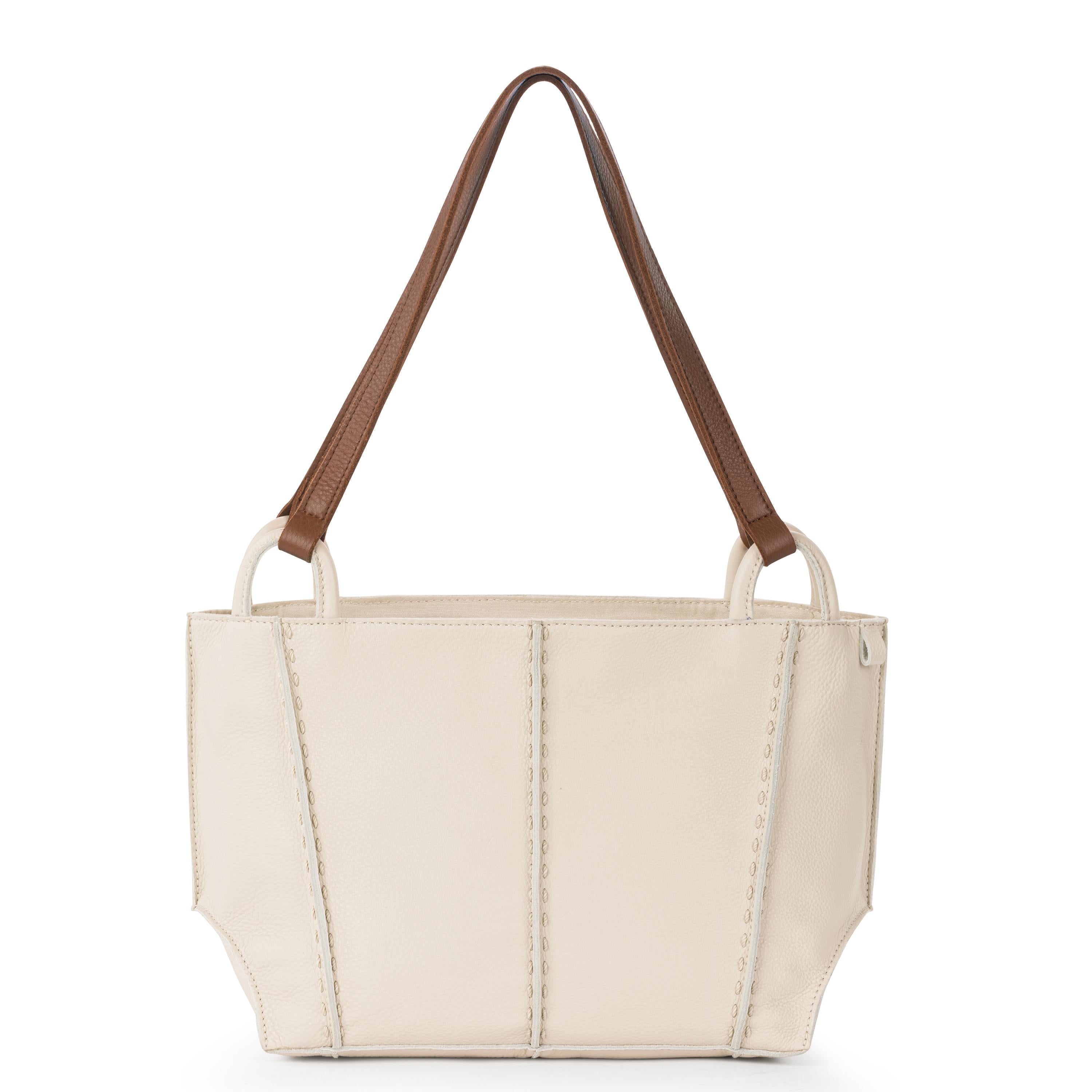 The Sak Los Feliz Satchel - Leather - Stone