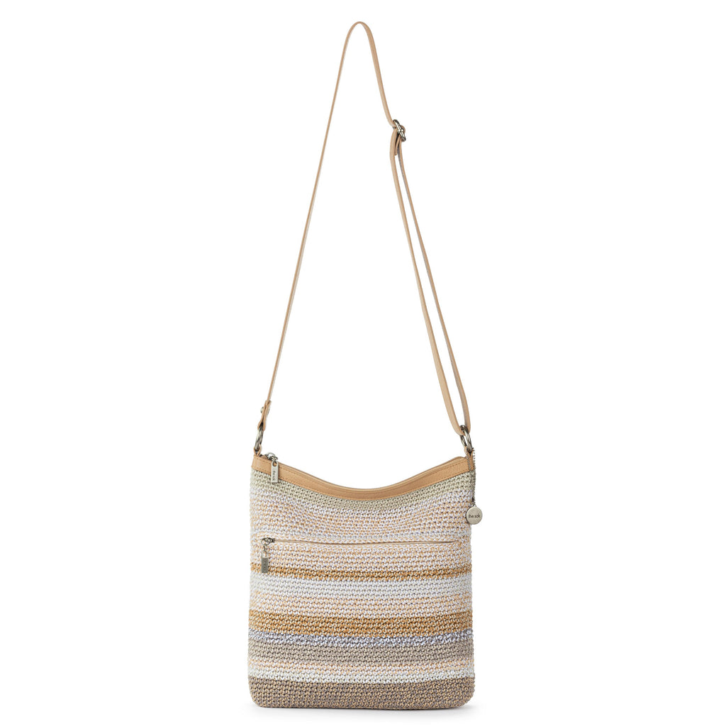 The Sak Lucia Crossbody - Hand Crochet - Sand Stripe