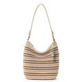 The Sak Sequoia Hobo - Hand Crochet - Pink Multi Stripe