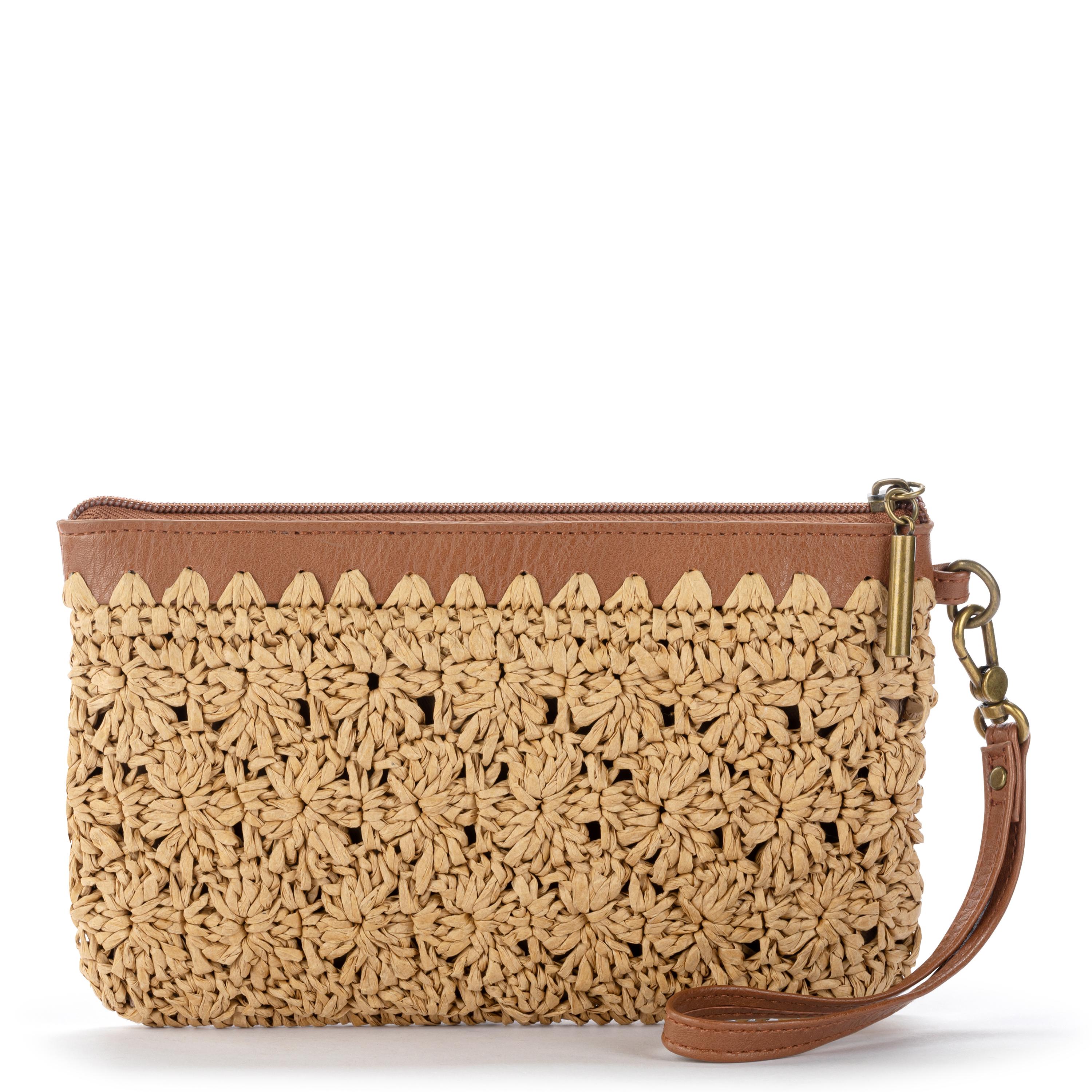The Sak Vita Wristlet - Straw - Natural Primrose