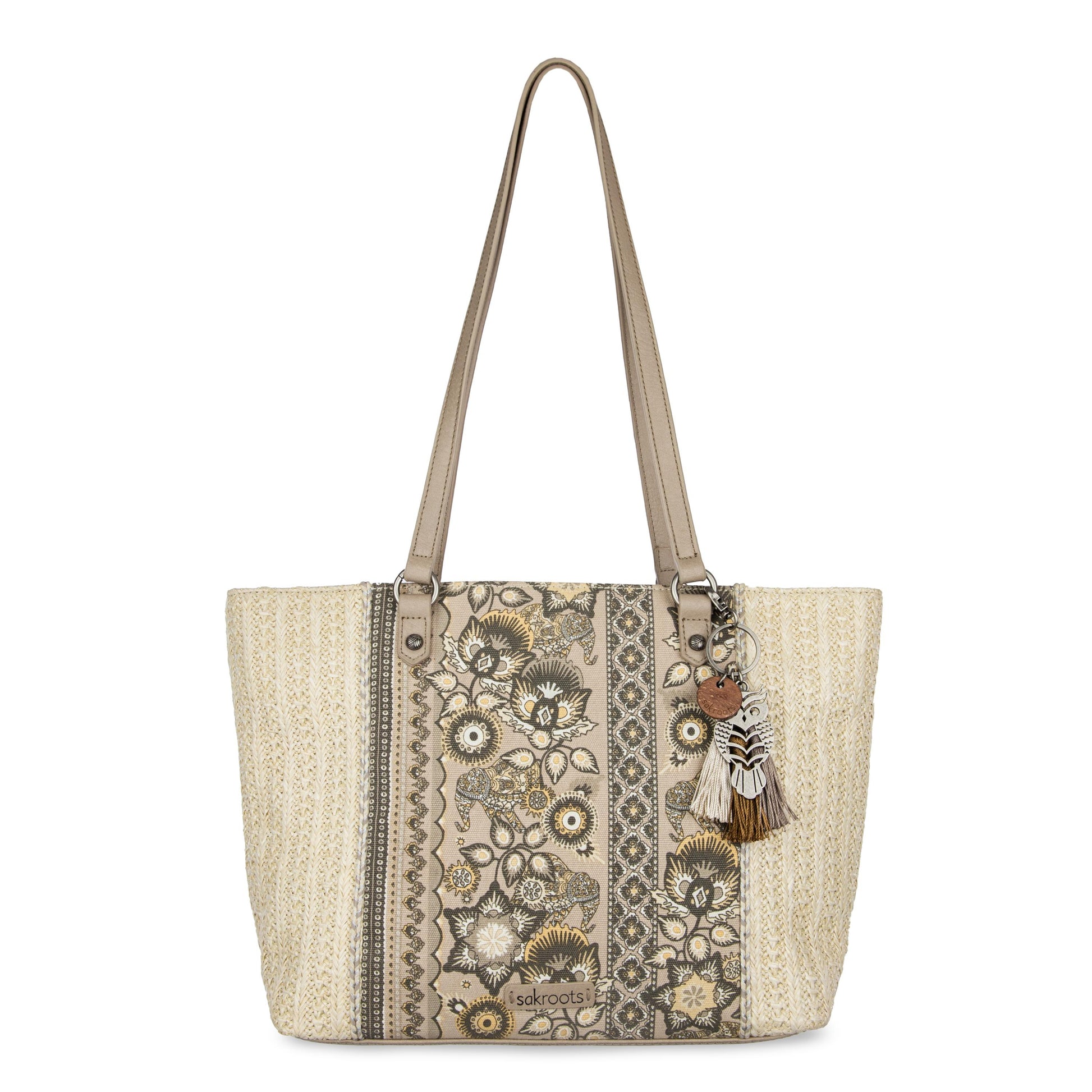 Sakroots Metro Tote EcoTwill - |Sand Tapestry|
