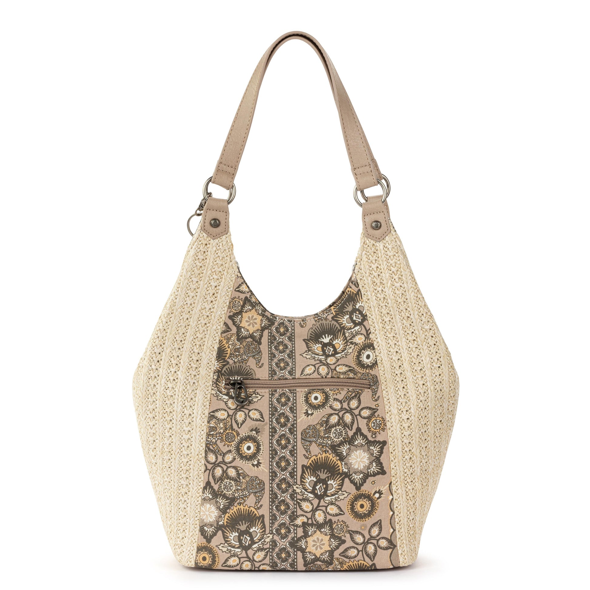 Sakroots Roma Shopper Straw - |Sand Tapestry|