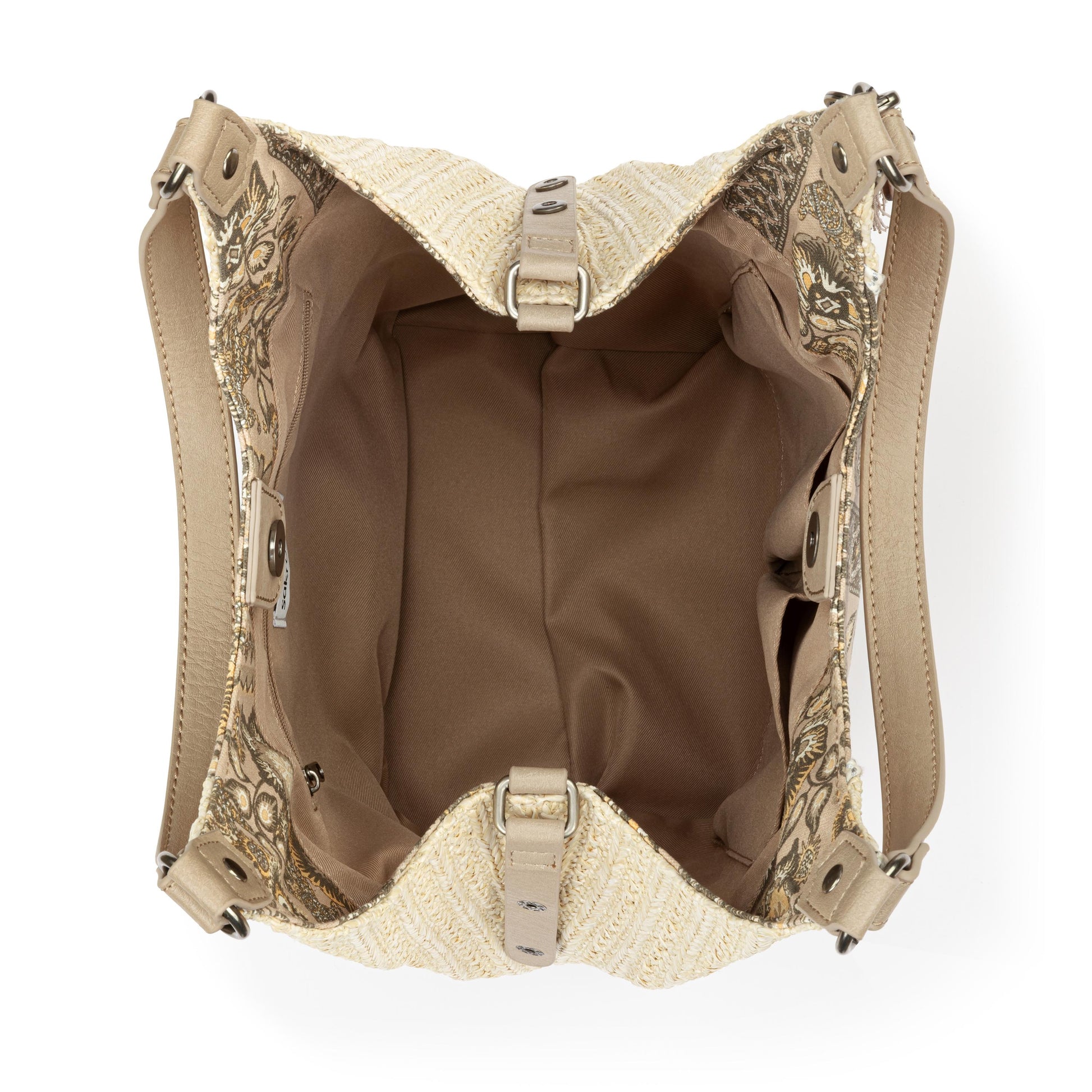 Sakroots Roma Shopper Straw - |Sand Tapestry|