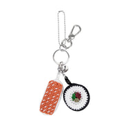 Yarnicharmz Dangle - Hand Crochet - Sushi