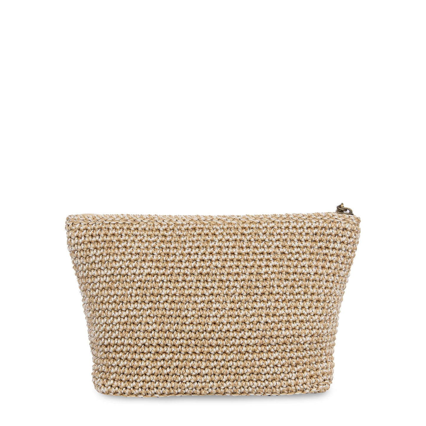 The Sak Essential Medium Pouch Crochet - |Bamboo Static|