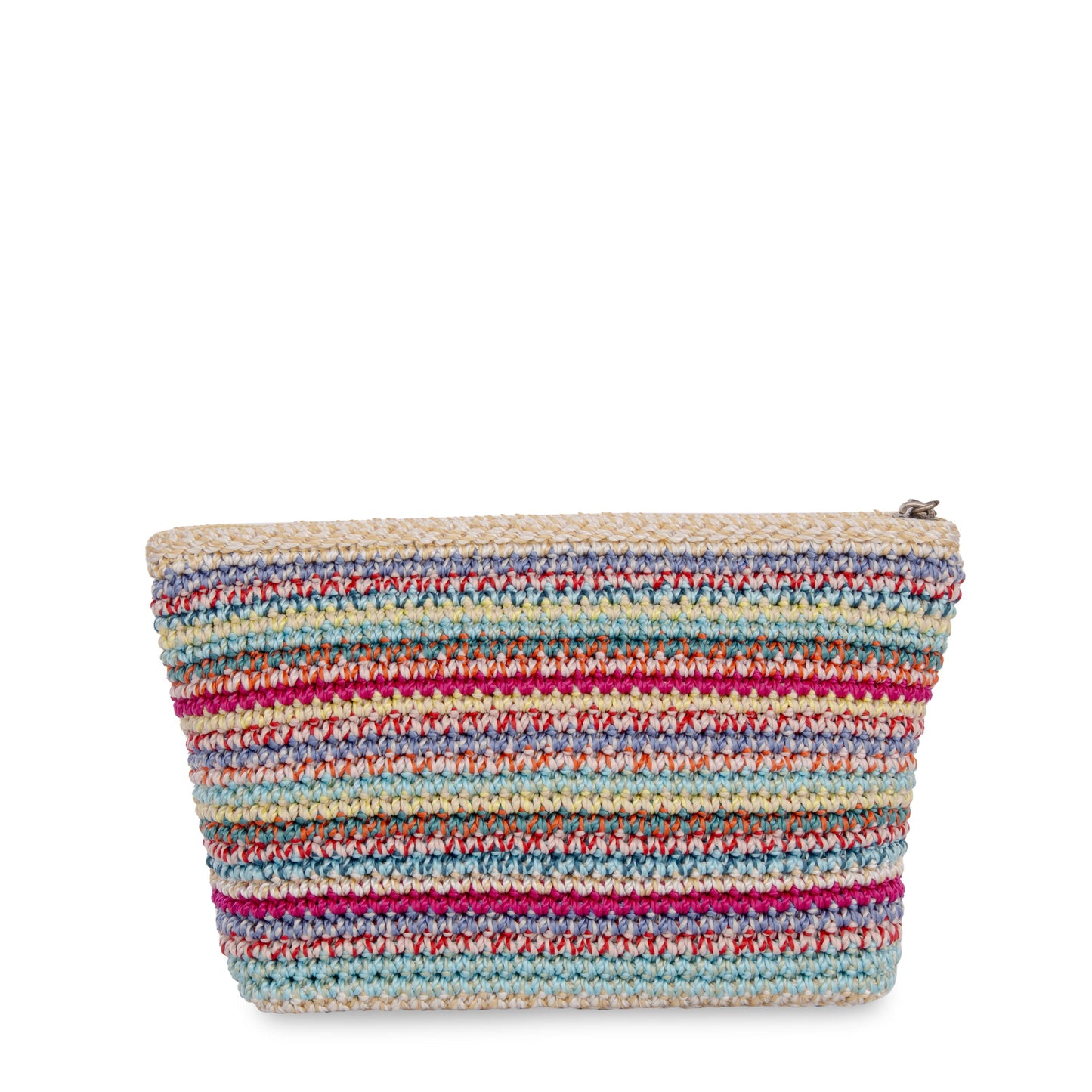 The Sak Essential Medium Pouch Crochet - |Eden Stripe|