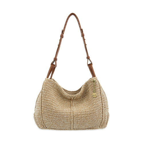 The Sak Los Feliz Hobo - Hand Crochet - Bamboo Static