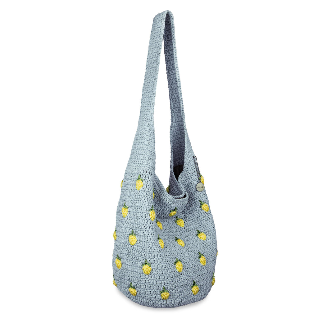The Sak 120 Hobo - Hand Crochet - Blue Lemons