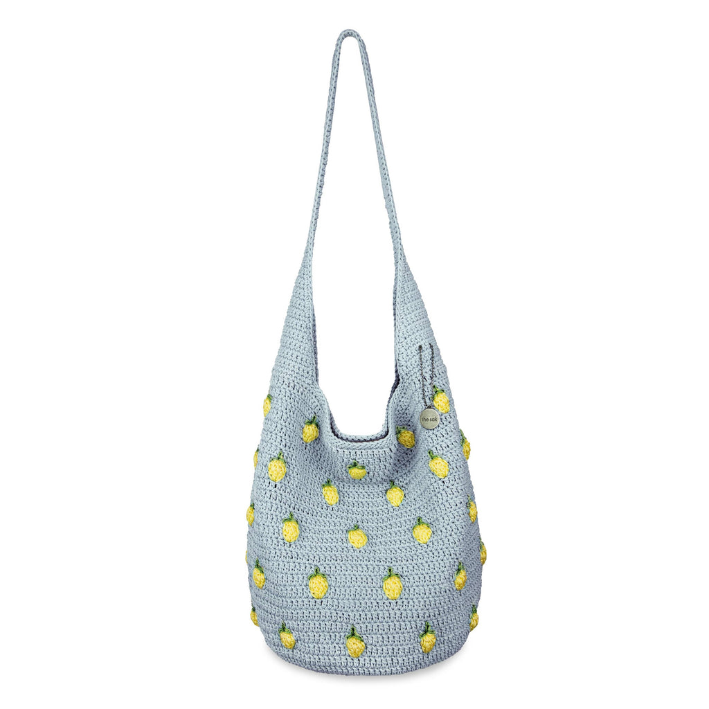The Sak 120 Hobo - Hand Crochet - Blue Lemons