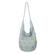 120 Hobo - Hand Crochet - Blue Lemons