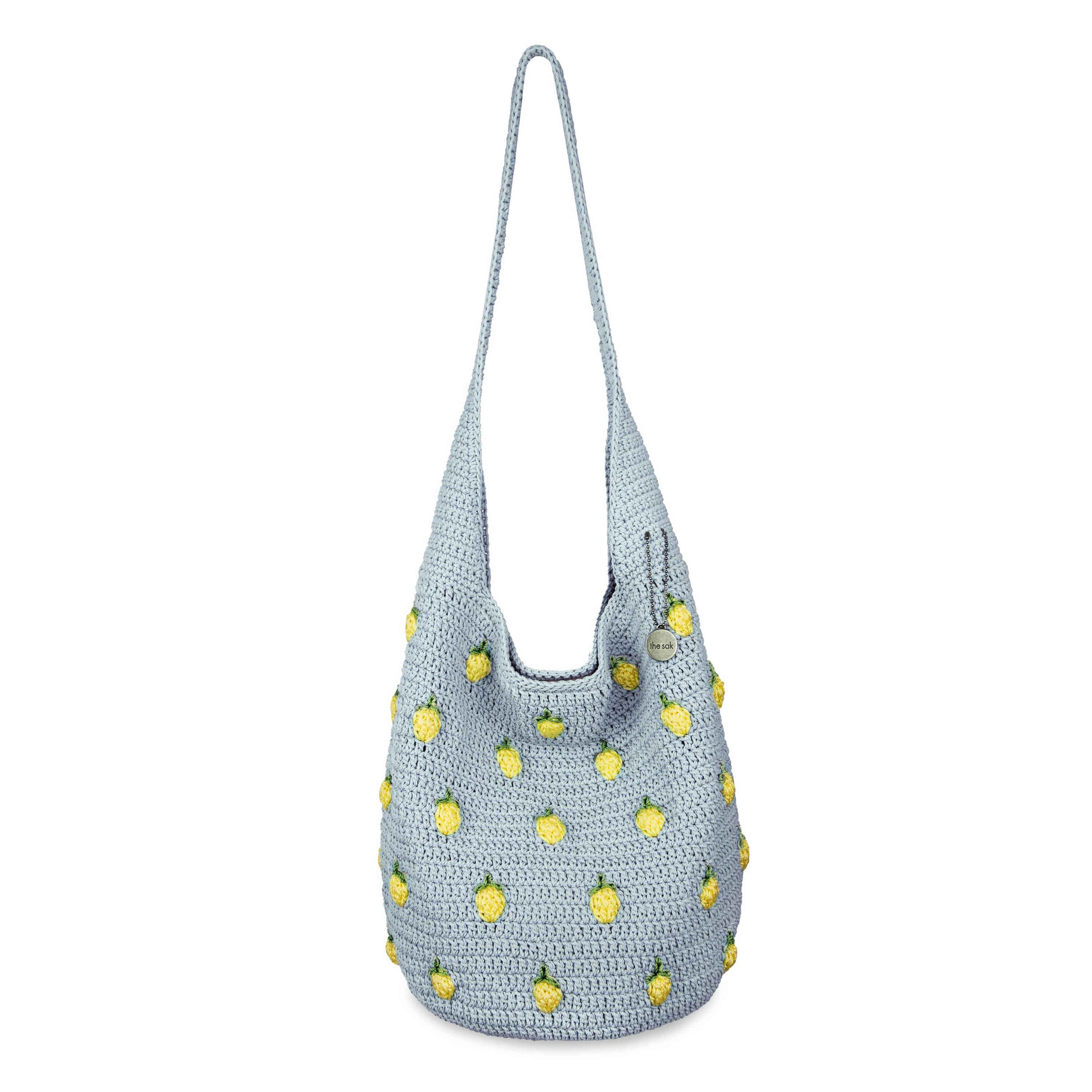 The Sak 120 Hobo - Hand Crochet - Blue Lemons