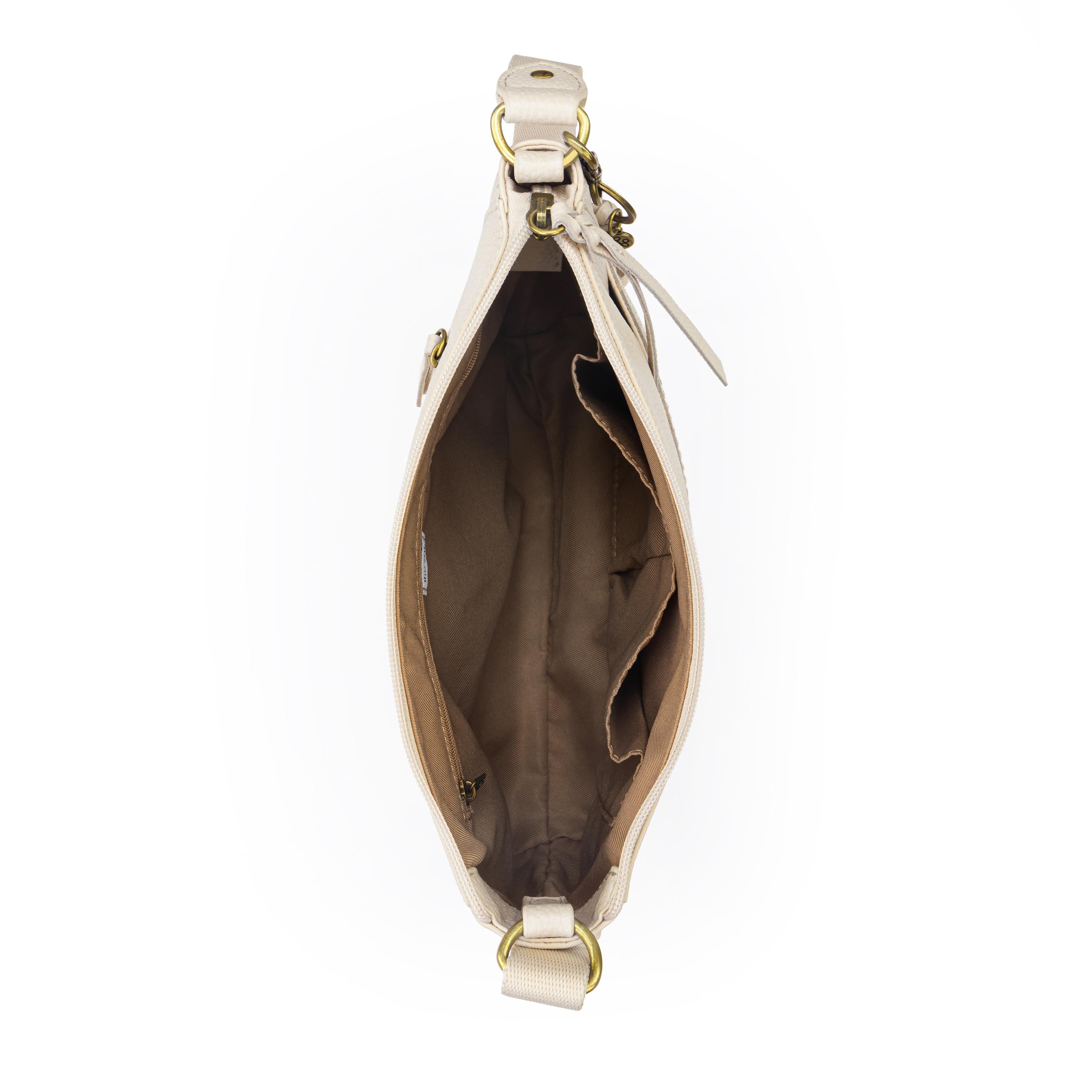 The Sak Alameda Crossbody - Leather - Stone