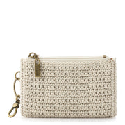 Encino Essential Wallet - Hand Crochet - Ecru
