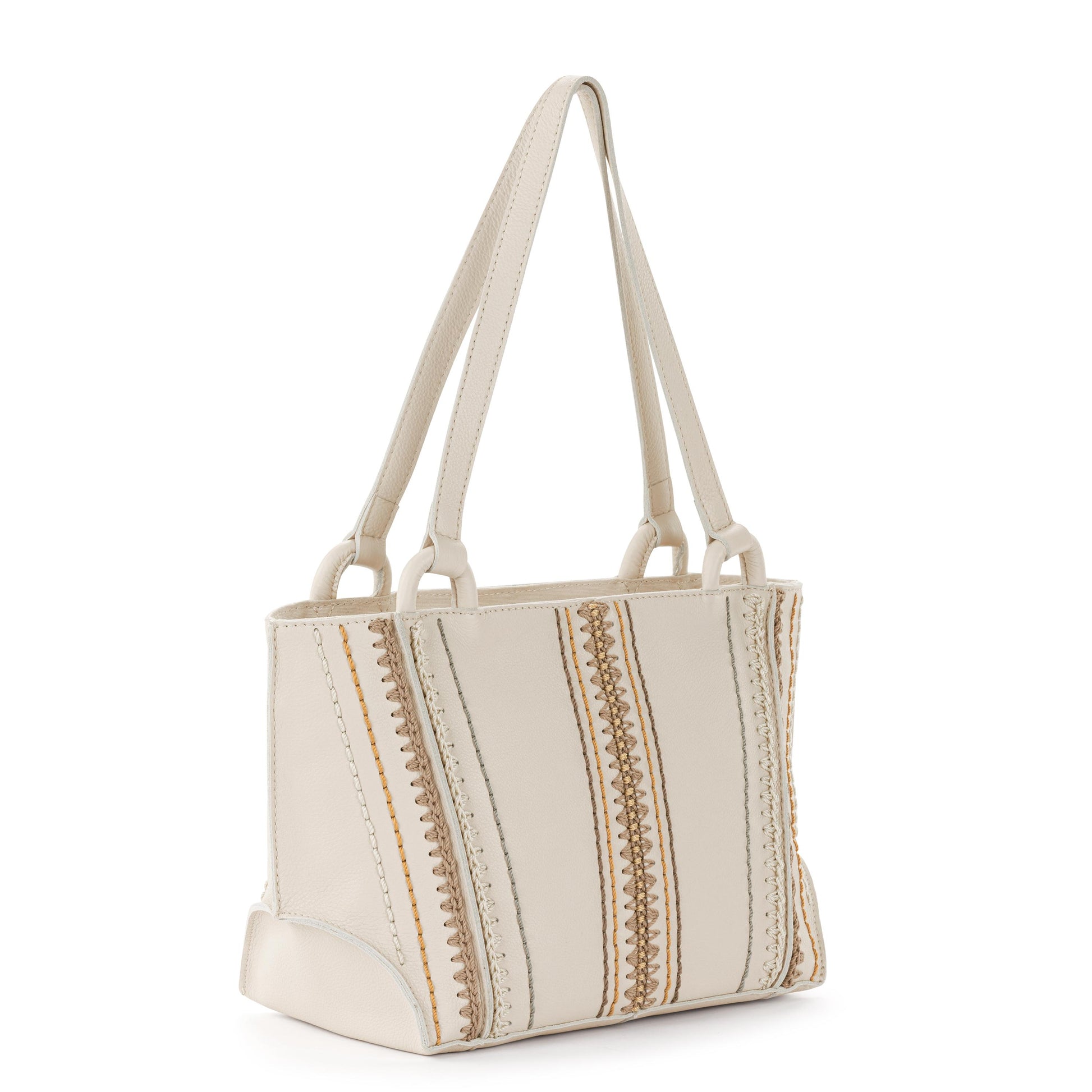 The Sak Los Feliz Satchel Leather - |Stone Neutral Seminyak|