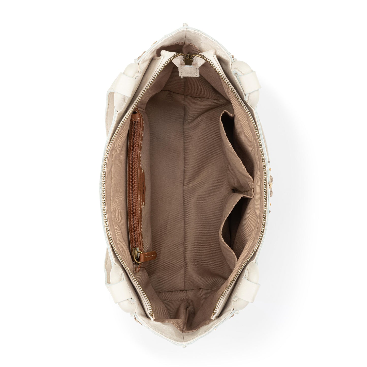 The Sak Los Feliz Satchel Leather - |Stone Neutral Seminyak|