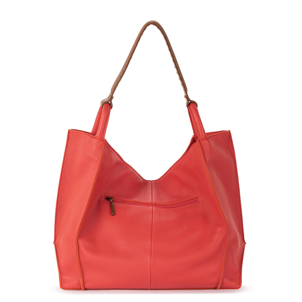 The Sak Los Feliz Large Tote - Leather - Cayenne