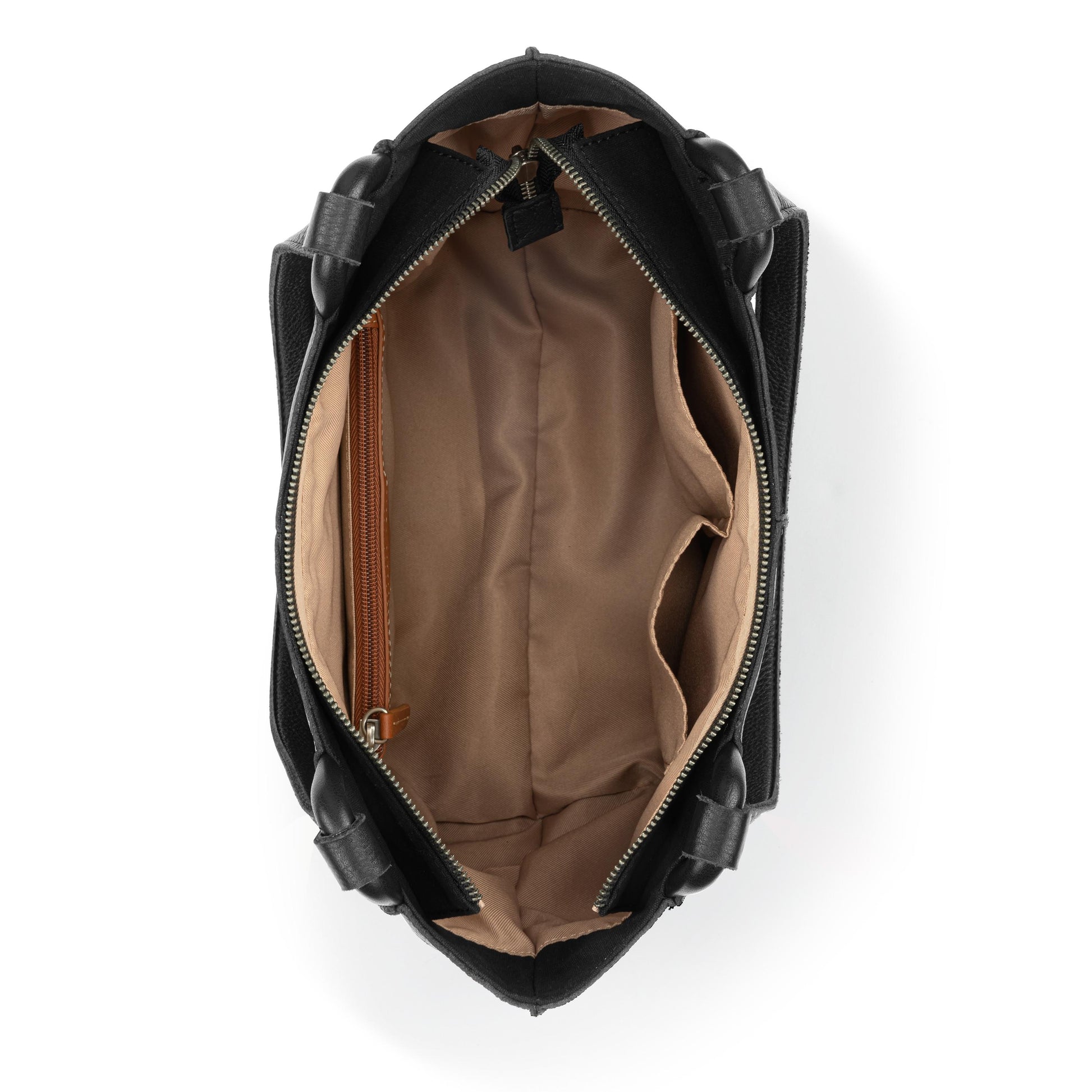 The Sak Los Feliz Satchel Leather - |Black|