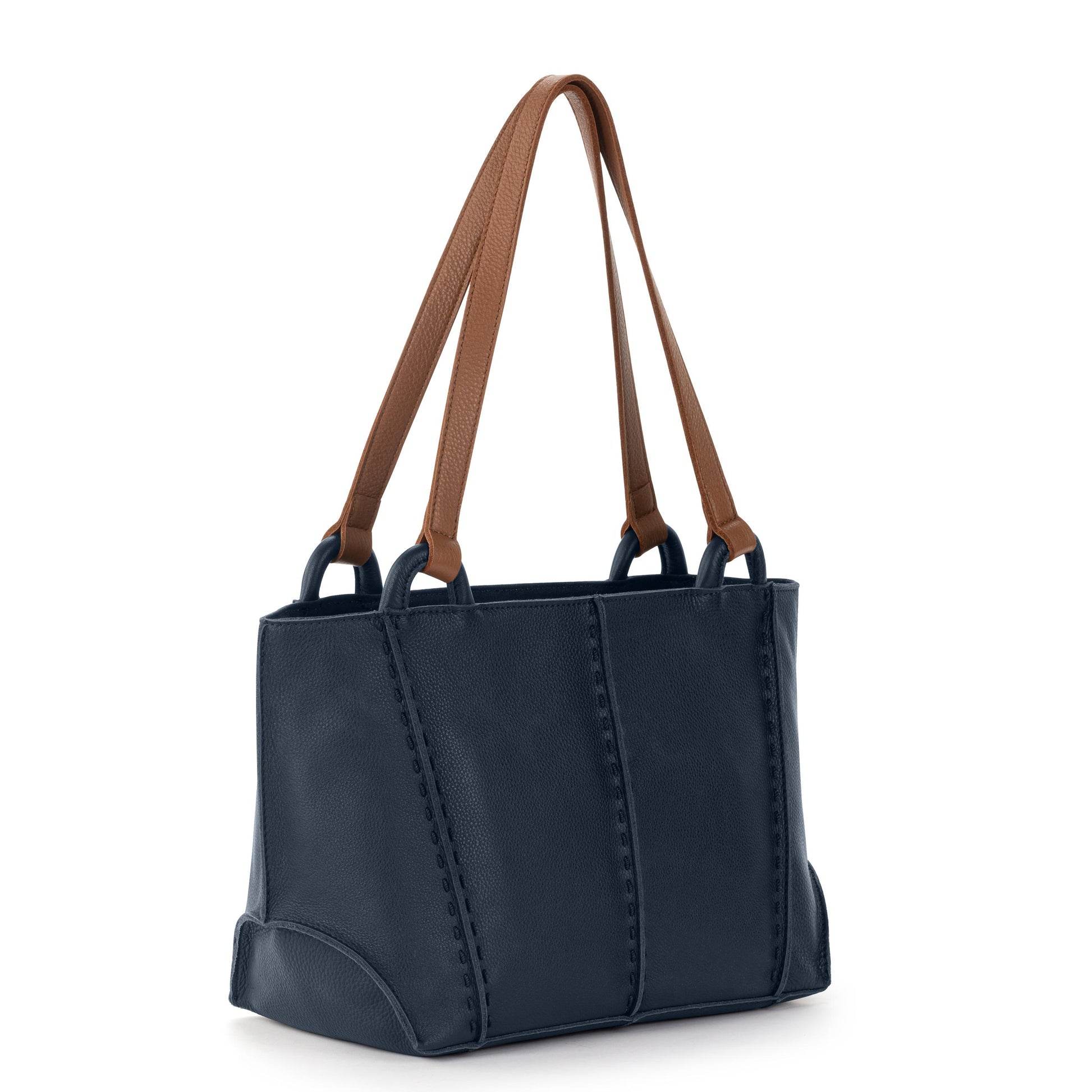 The Sak Los Feliz Satchel Leather - |Indigo|