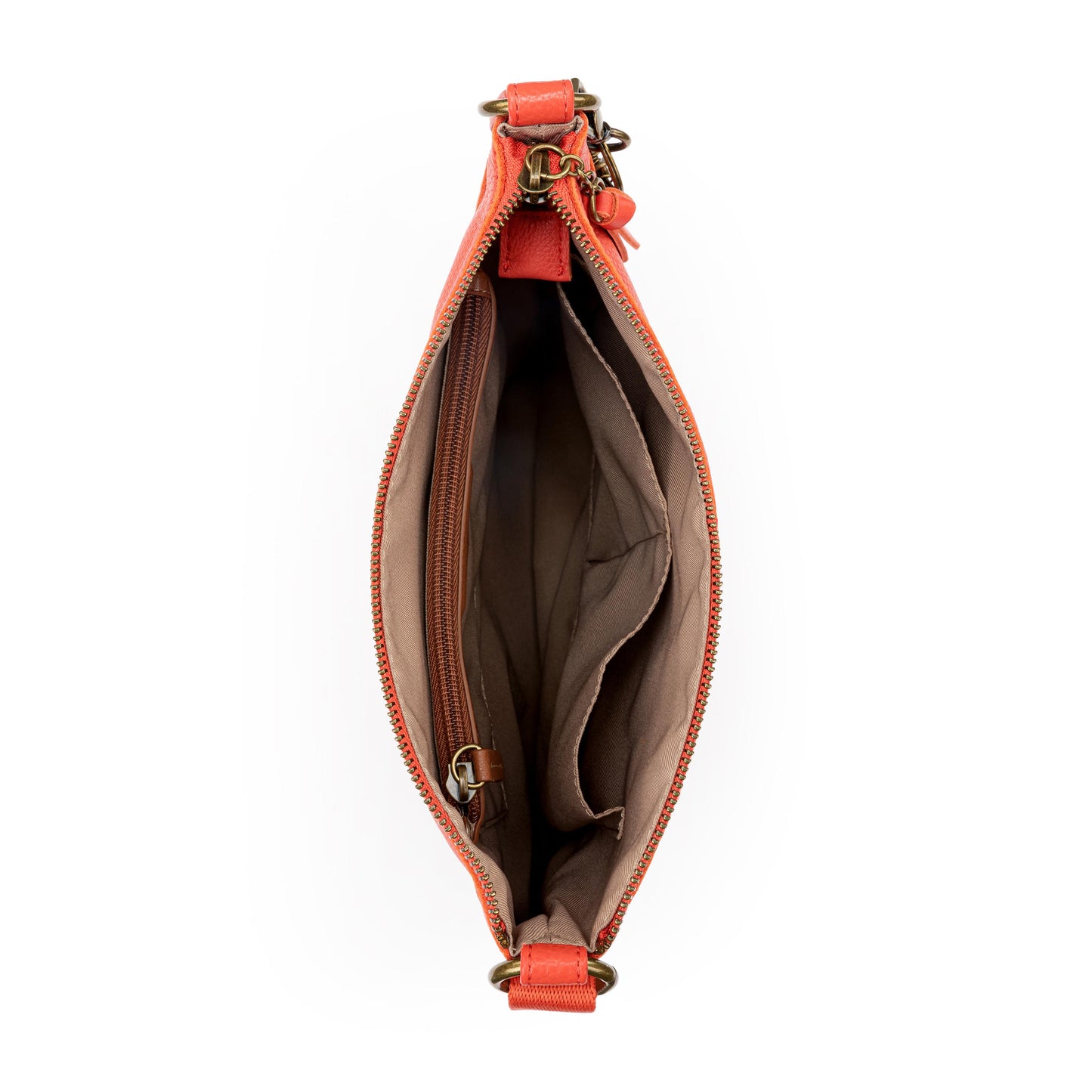 The Sak Lucia Crossbody Leather - |Cayenne Stitch|