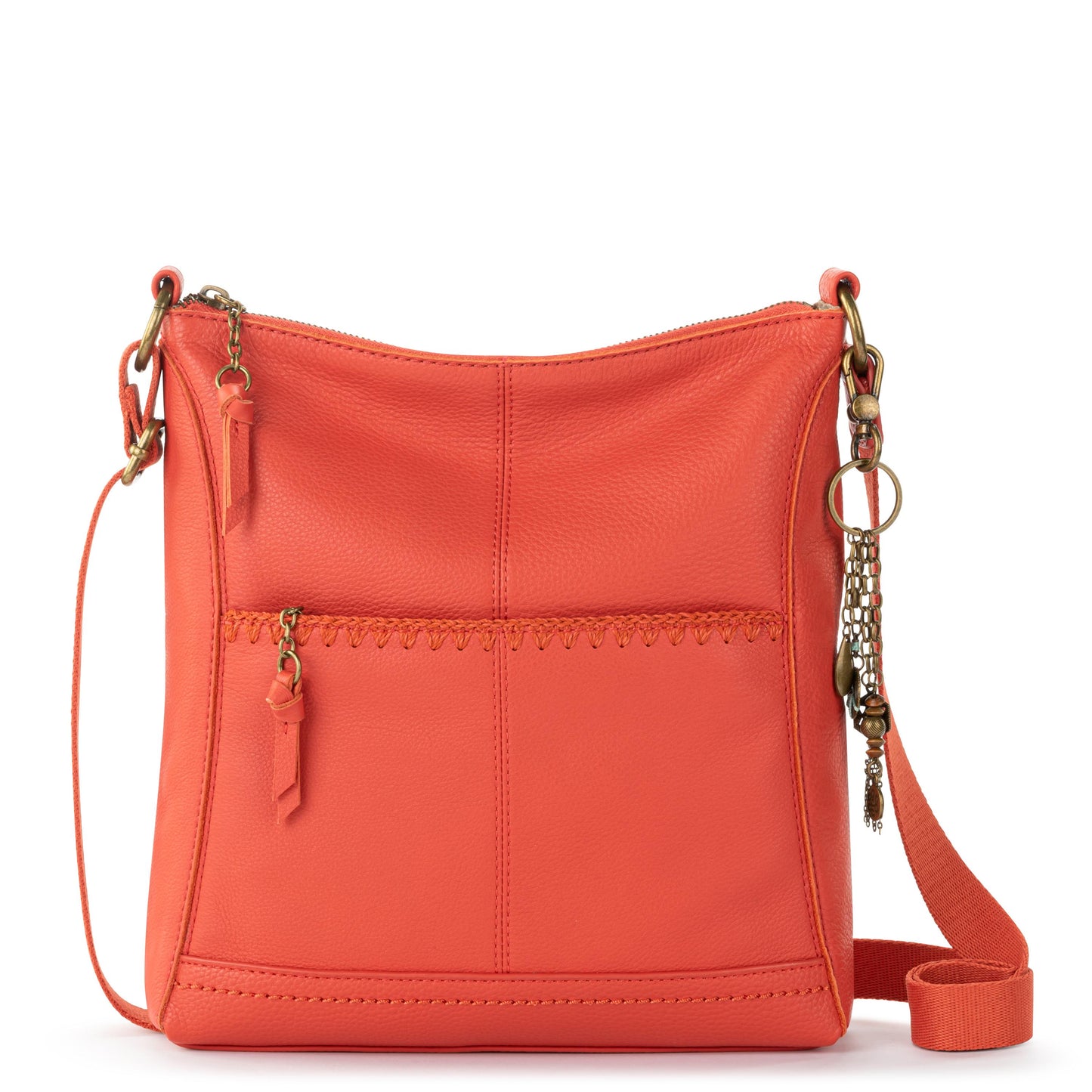 The Sak Lucia Crossbody Leather - |Cayenne Stitch|