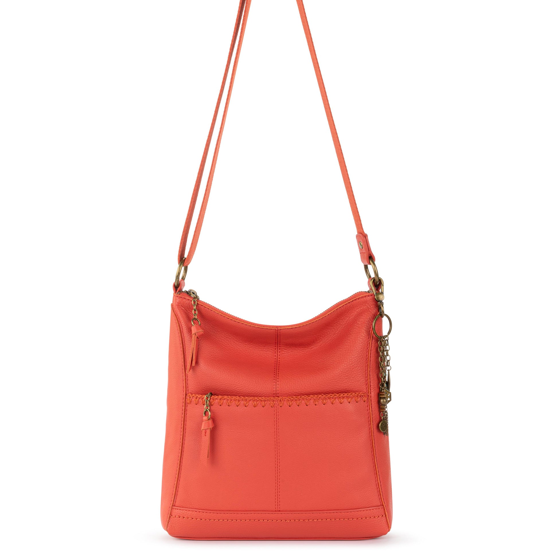 The Sak Lucia Crossbody Leather - |Cayenne Stitch|