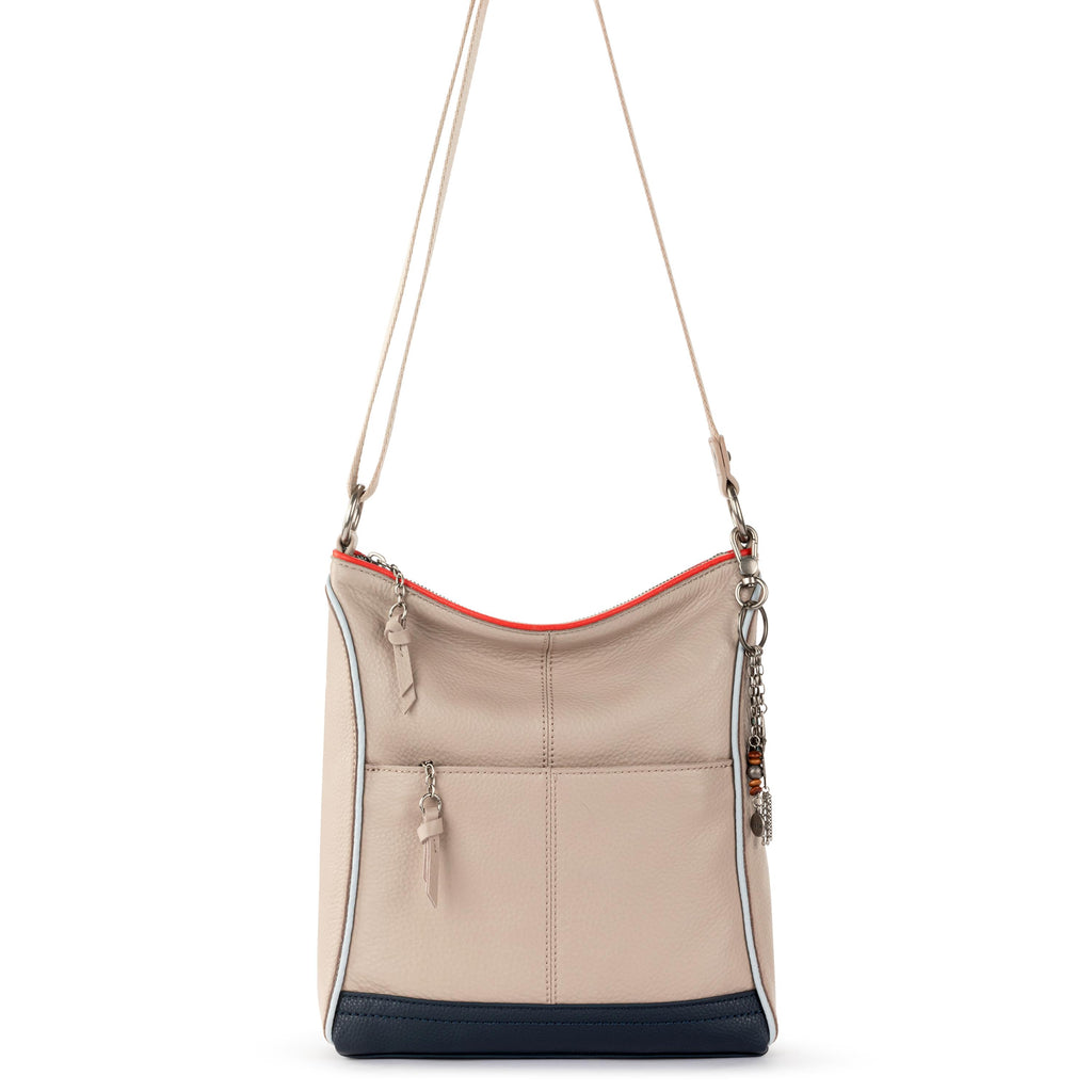 The Sak Lucia Crossbody - Leather - Sand Horizon Block