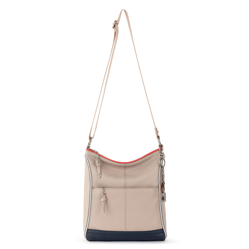 The Sak Lucia Crossbody - Leather - Sand Horizon Block