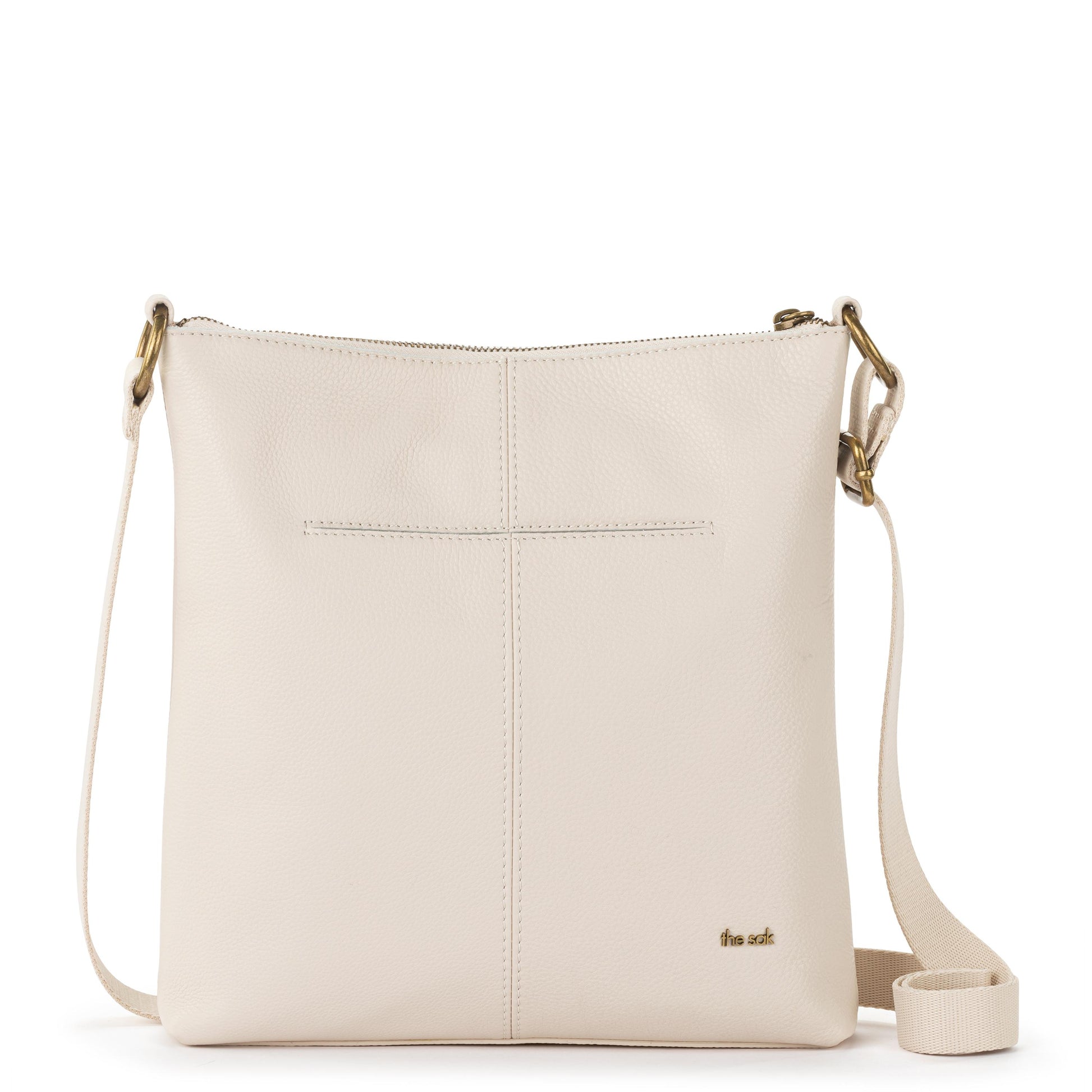 The Sak Lucia Crossbody Leather - |Stone Neutral Seminyak|