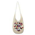 The Sak 120 Hobo - Hand Crochet - Ecru Loop